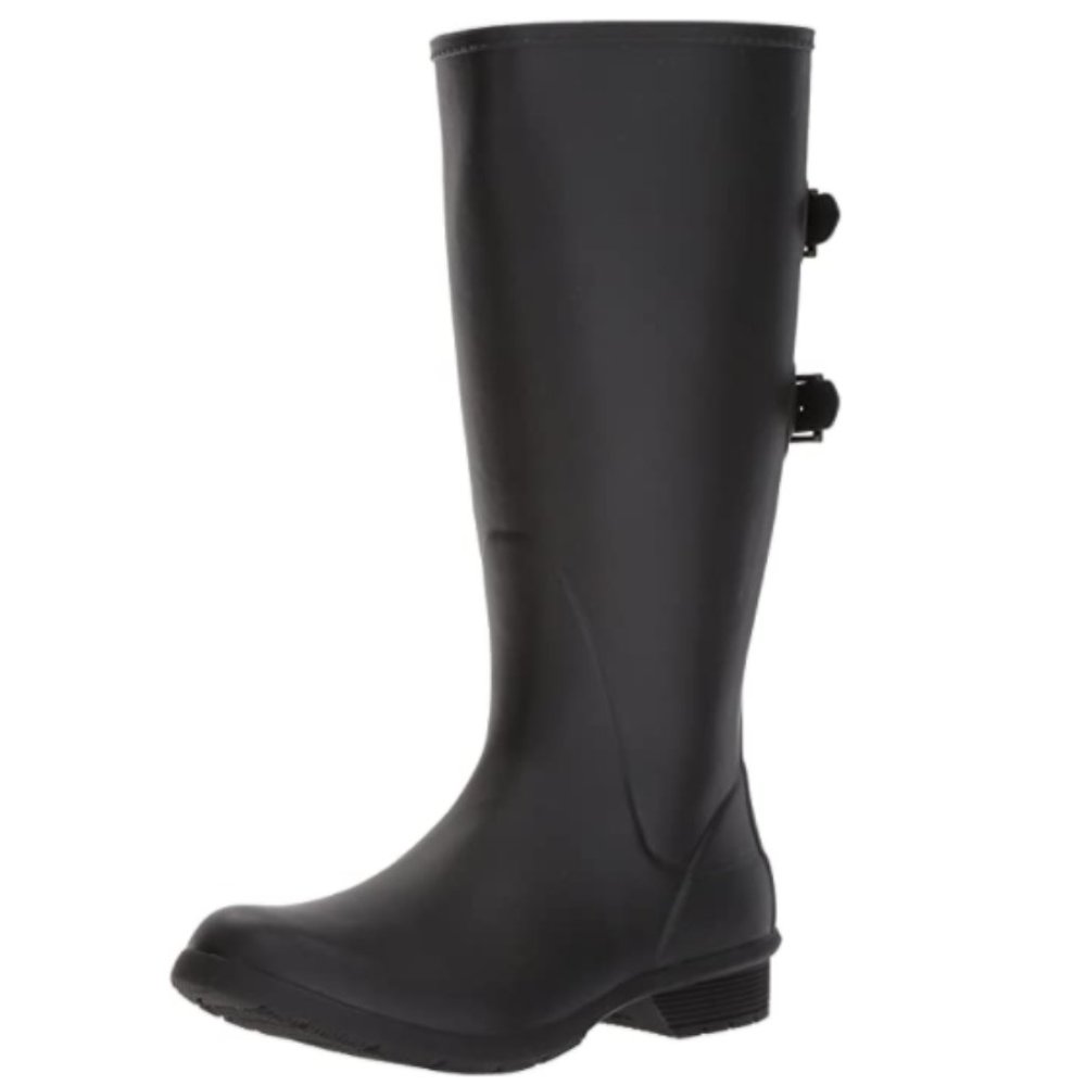 Chooka Women's Wide Calf Memory Foam Rain Boot